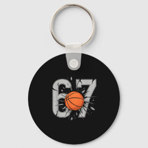 Chaveiro Basquete Seis Sete Fãs 6 7 Divertido 67 Memória Ba