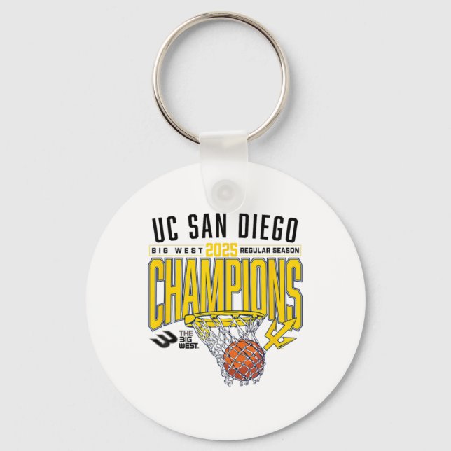 Chaveiro Basquetebol da Temporada Regular Uc San Diego Tret (Frente)