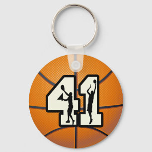 Chaveiro Basquetebol do número 41