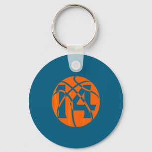 Chaveiro Basquetebol Equipe Masculina de Jogadores de 14 An