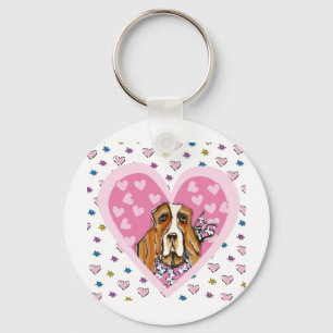 Chaveiro Basset Hound