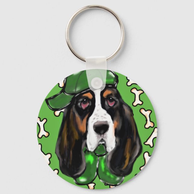 Chaveiro Basset Hound (Frente)