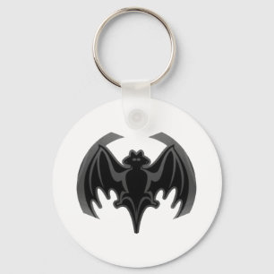 Chaveiro Bat Black Inv The MUSEUM Zazzle Gifts