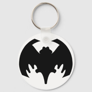 Chaveiro Bat Black The MUSEUM Zazzle Gifts