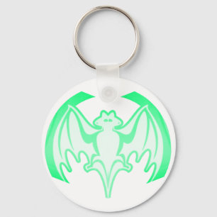 Chaveiro Bat Green Inv The MUSEUM Zazzle Gifts
