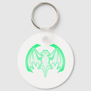 Chaveiro Bat Green Inv The MUSEUM Zazzle Gifts