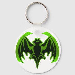 Chaveiro Bat Green MUSEUM Zazzle Gifts