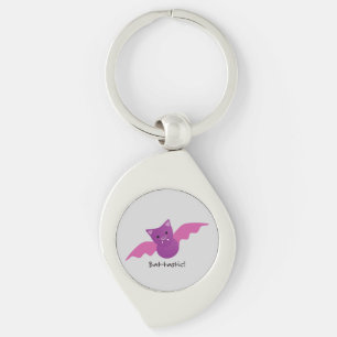 Chaveiro Bat Rosa Batástico Bonito