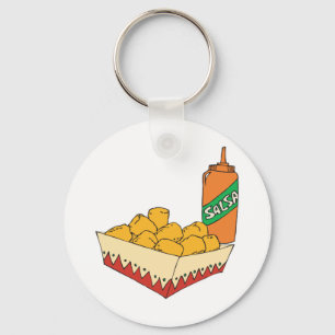Chaveiro batata totinhos com salsa