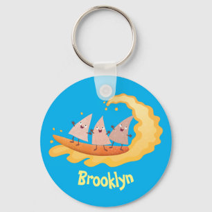 Chaveiro Batatas-fritas de milho em nachos