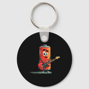 Chaveiro Bateria de Energia Legal com Guitarra para Rockn R