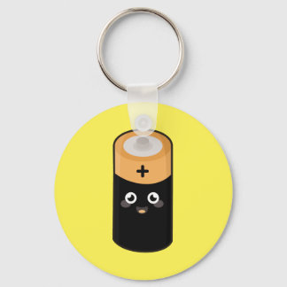 Chaveiro Bateria de Kawaii