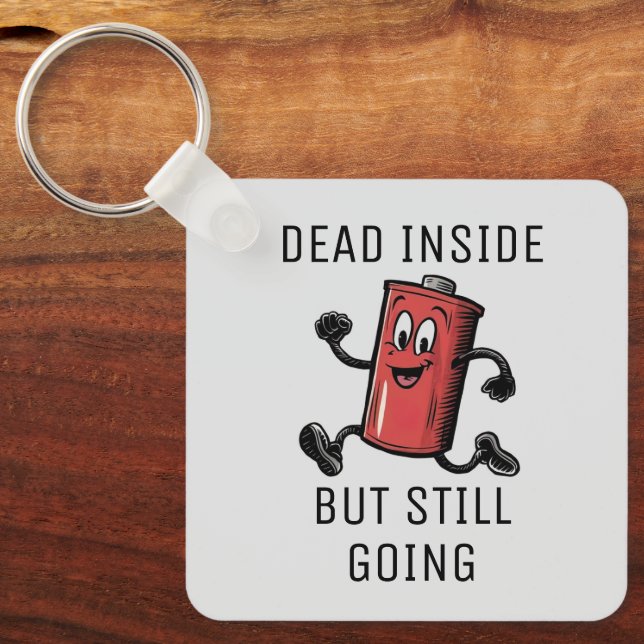 Chaveiro Bateria engraçada (Frente)