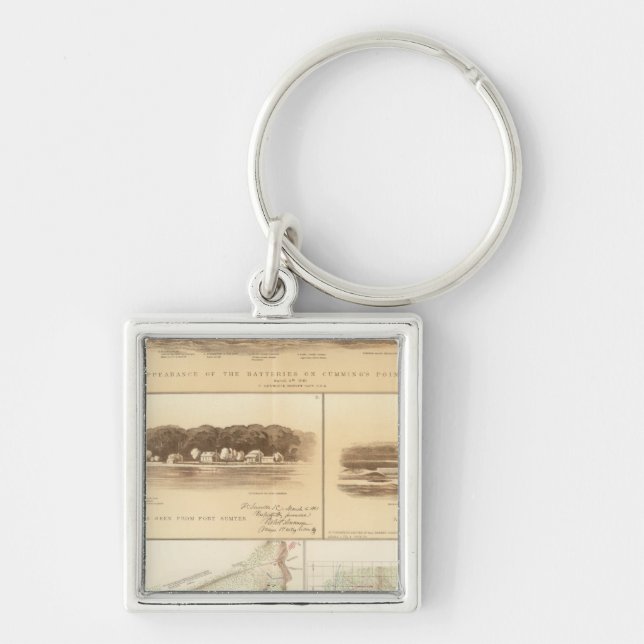 Chaveiro Baterias e obras de Pt Cumming (Frente)