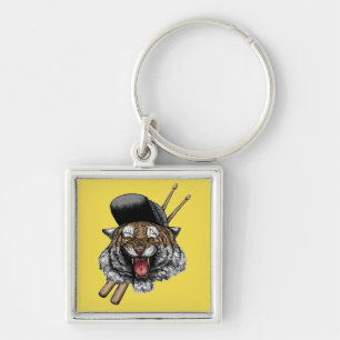 Chaveiro Baterista Tigre