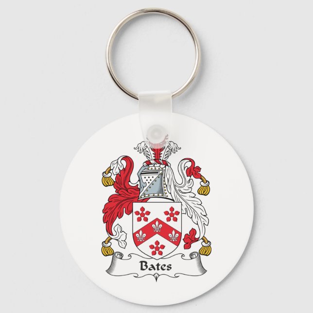 Chaveiro Bates Family Crest (Frente)