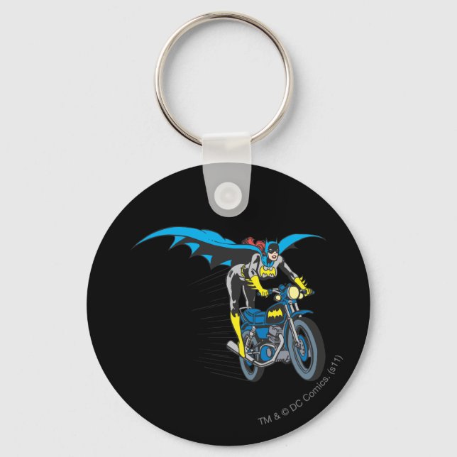 Chaveiro Batgirl on Batcycle (Frente)