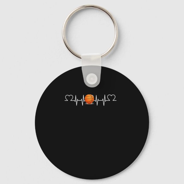 Chaveiro Batida de Basquete Funny Basball Lover (Frente)