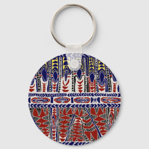 Chaveiro Batik Samoa dos Mares do Sul