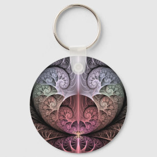 Chaveiro Batimento cardíaco, Arte fractal abstrata surreal