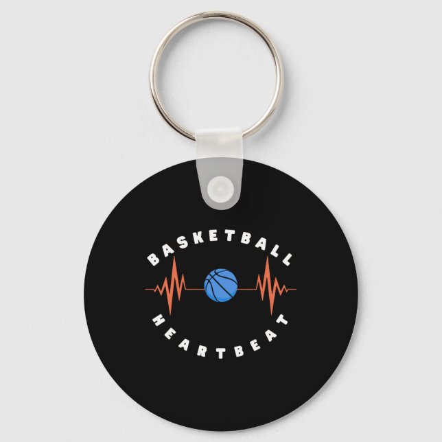 Chaveiro Batimento de basquete 6 (Frente)