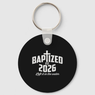 Chaveiro Batismo Cristão Deixou-no Na Água Batizado Es