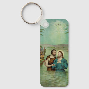 Chaveiro Batismo de Jesus Cristo