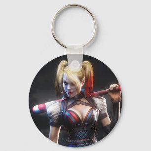 Chaveiro Batman Arkham Knight   Harley Quinn com Bat
