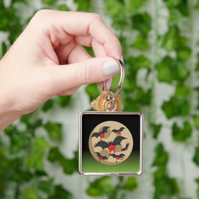 Chaveiro Bats De Vampiro De Comida Ketchup (Mão)