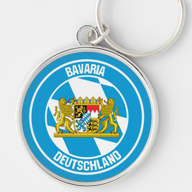 Chaveiro Bavaria Round Emblem (Frente)
