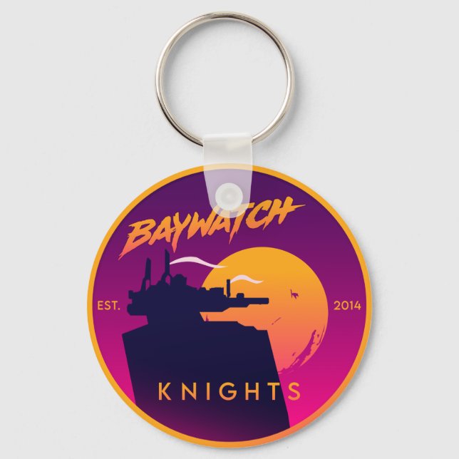 Chaveiro Baywatch Knights - Keyring (Frente)