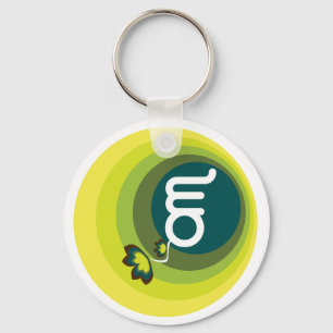 Chaveiro [BD] OM v 1,0" hortelã" - o keyring