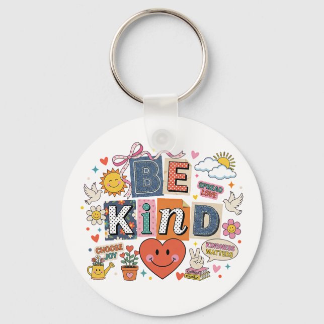 Chaveiro Be Kind - Kindness Matters (Frente)
