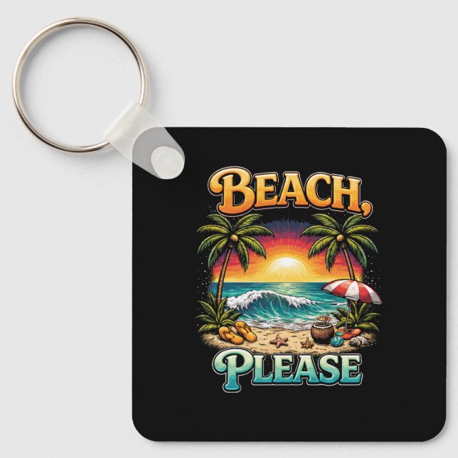 Chaveiro Beach, Please (Frente)