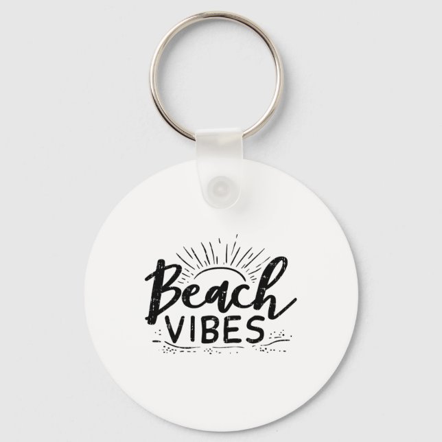 Chaveiro Beach Vibes Sun Relaxou Hola Beaches Summer Vacati (Frente)