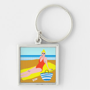 Chaveiro Beachy Keen - Amarelo