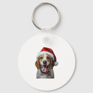 Chaveiro Beagle Christmas