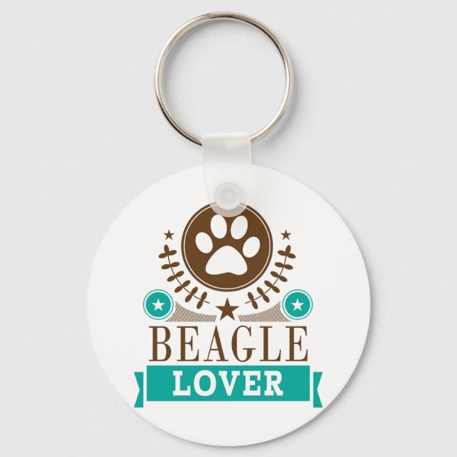 Chaveiro Beagle Dog Lover (Frente)