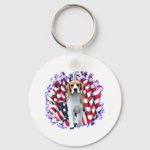 Chaveiro Beagle Patriot