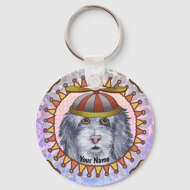 Chaveiro Beanie Sheep Dog (Frente)