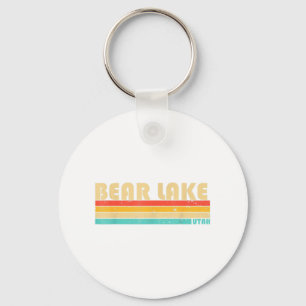 Chaveiro BEAR LAKE UTAH, Campanha de Pesca Divertida Verão