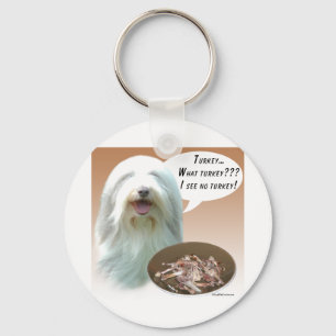 Chaveiro Bearded Collie Turquia