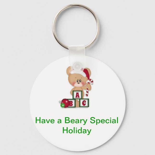 Chaveiro Beary Special Holiday (Frente)