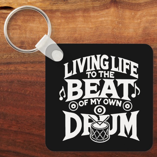 Chaveiro Beat do tambor (Frente)
