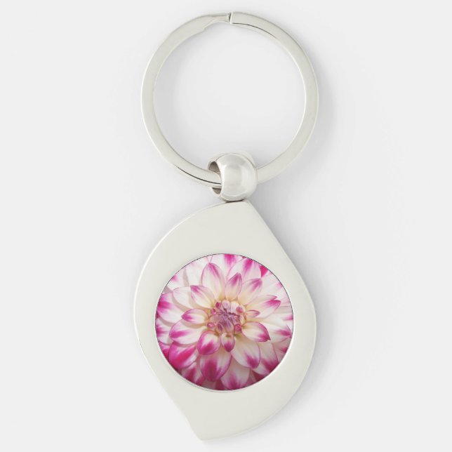 Chaveiro Beaux"Gaye Elise Beda", "Flor Rosa", Bolsas (Frente)