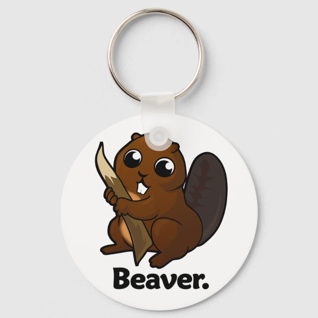 Chaveiro Beaver Beaver. (Frente)
