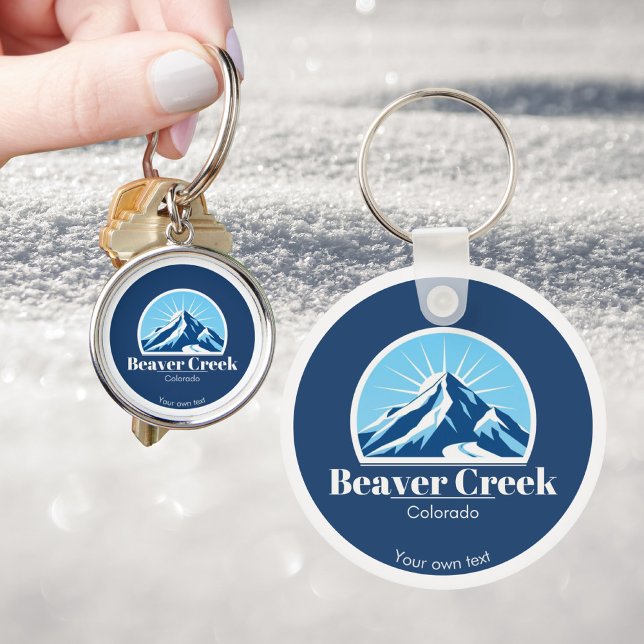 Chaveiro Beaver Creek Colorado, EUA, lembrança de presente (Criador carregado)