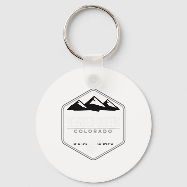 Chaveiro Beaver Creek Colorado Snowboard (Frente)