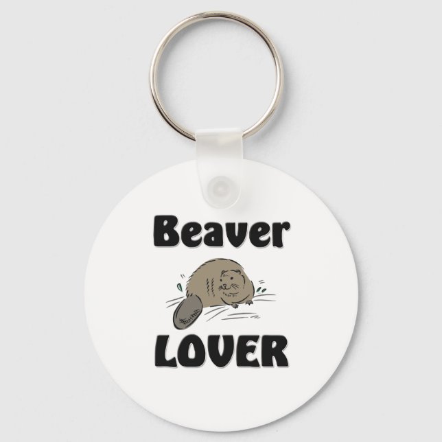 Chaveiro Beaver Lover (Frente)