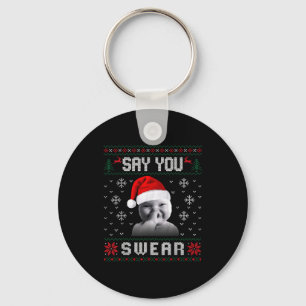 Chaveiro Bebê Ai Bebê Meme Brainrot Feio Natal Engraçado Ri